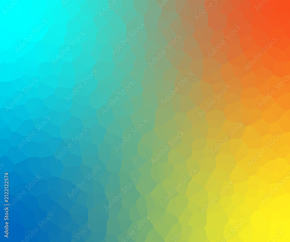 Fototapeta premium Colorful Abstract Polygon Gradient Background Texture
