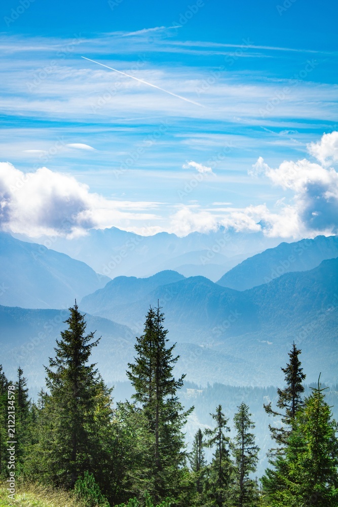 Obraz premium mountains and clouds