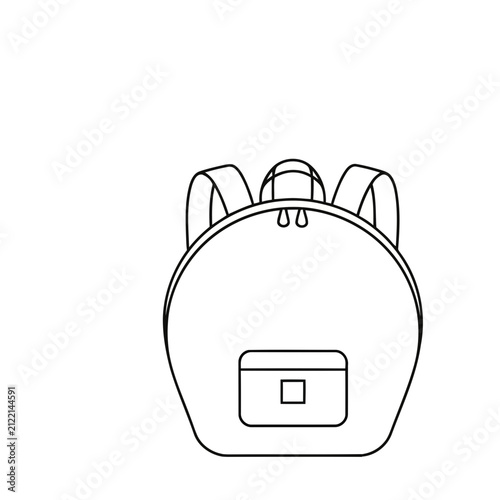 Backpack outline