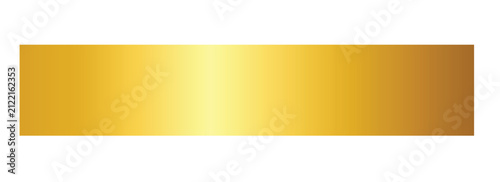 Gold Gradient Rectangle Bar Banner Background Element