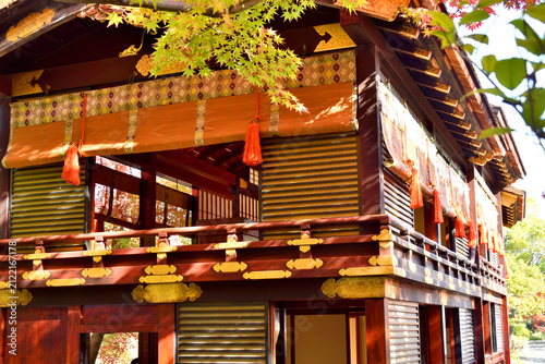 神戸相楽園の船屋形