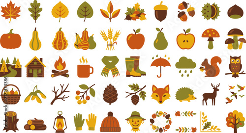 Cartoon Fire Flames Vector Set with Burning Flame Elements Collection for Design Icons Seamless Patterns Nature Illustration Decorative Symbols and Creative Clipart