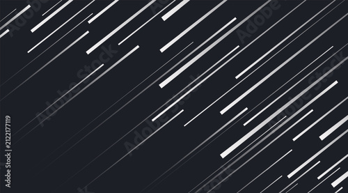 Diagonal monochrome lines with transition effect. Future geometric background with dynamic linear forms.