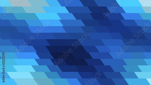 Abstract Blue Gometric Shapes Pattern Vector Background