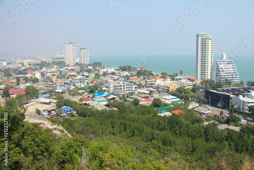 Bird’s Eye View of Hua Hin, Thailand