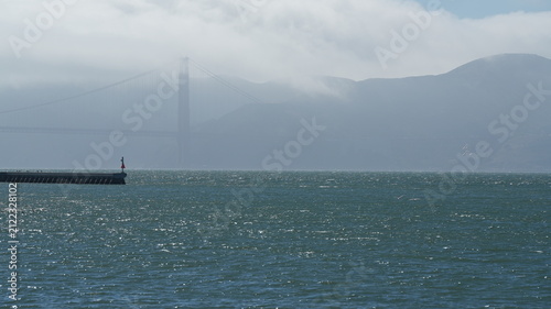 The beautiful coast view in San Francisco of the America