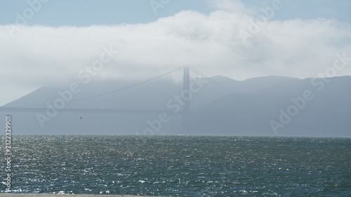 The beautiful coast view in San Francisco of the America