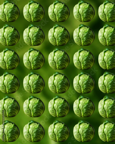 Konstfotografi Brussels sprouts