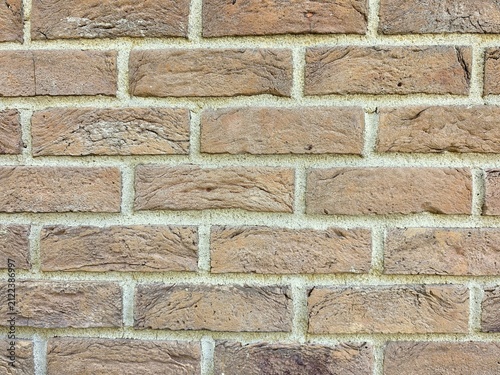 Rustic Brown Brick Wall Texture Background