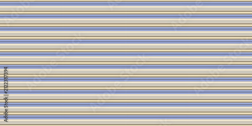 Horizontal Striped Seamless Vector Pattern in Soft Pastel Blue and Beige Neutral Tones for Modern Textile Background