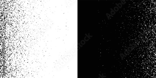 Black and white paint ink spray splatter bleeding illustration background
