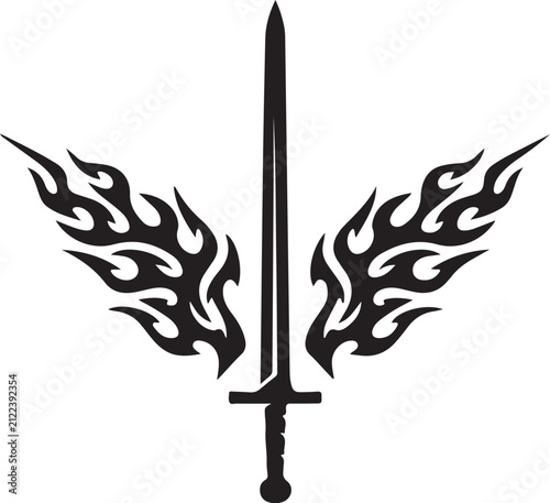 Fantasy Sword Silhouette