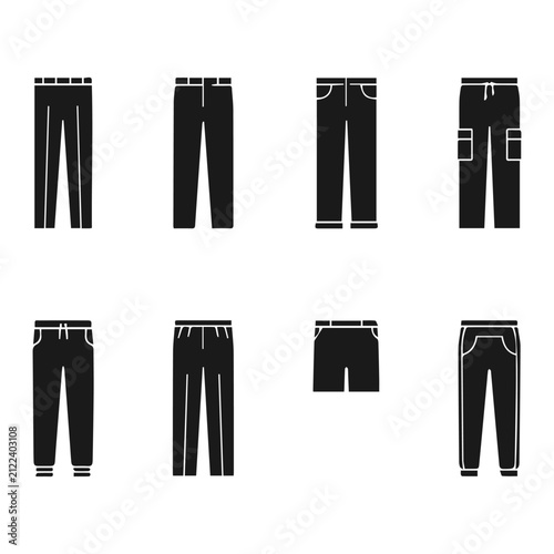 Fashion Silhouette Icon New Design Black And White