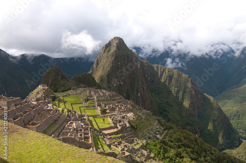 Canvas Print Machu Picchu a place of interest