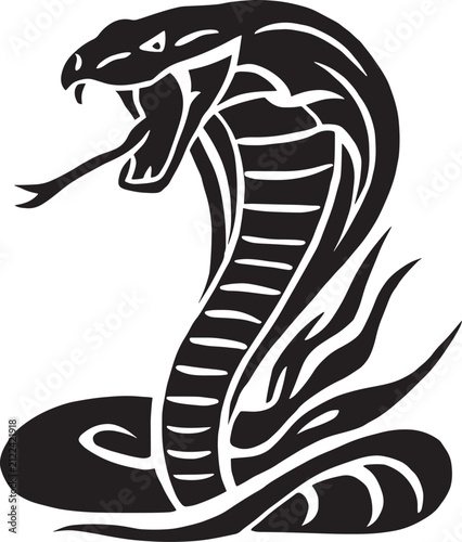 Cobra Tattoo Design Vector