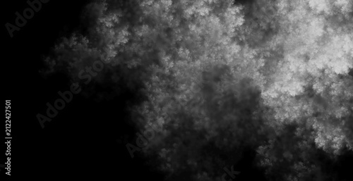 Beautiful grey abstract rough texture with dramatic dark speckles and thick fog offering clean copy space for professional presentation slides
