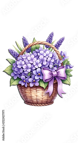 Violet Hydrangea Lavender F...