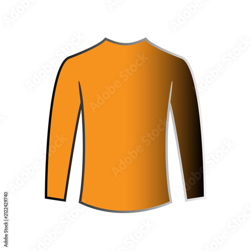 T-shirt icon design template