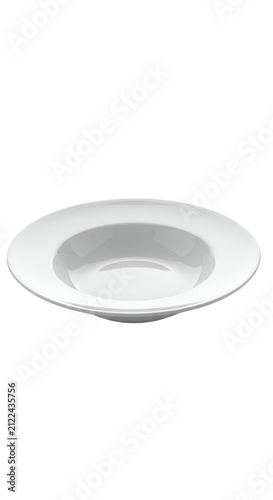 White Ceramic Pasta Plate I...