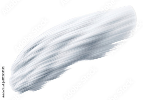 White Paint Brush Stroke Is...