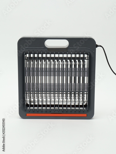 Obraz na plátně Electric insect zapper trap on white background