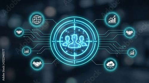 Effective reach and engagement in digital marketing via a specific target group strategy.