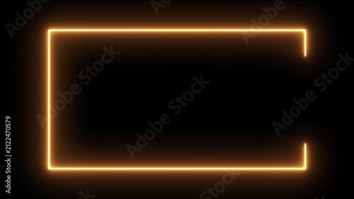 Question mark neon sign on the transparent background. neon question mark frame for quizzes and FAQs. Motion graphics of question sign. 4k video.
