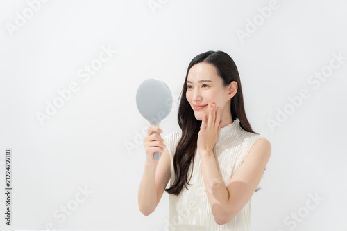 女性　ビューティー　