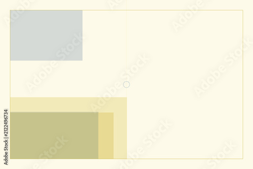 Abstract digital background with geometric shapes in soft muted tones and pastel color palette