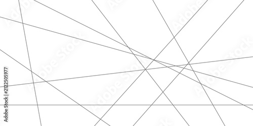 Minimalist geometric line pattern vector, abstract thin black lines on white background, modern architectural linear texture, simple intersecting straight lines for web and print design
