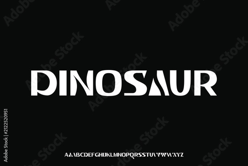 Display alphabet font vector design suitable for headline, poster, logo, magazine and many more