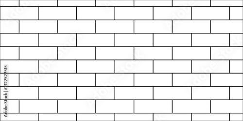 Seamless pattern. Realistic different brick textures. Brick wall texture for design.
