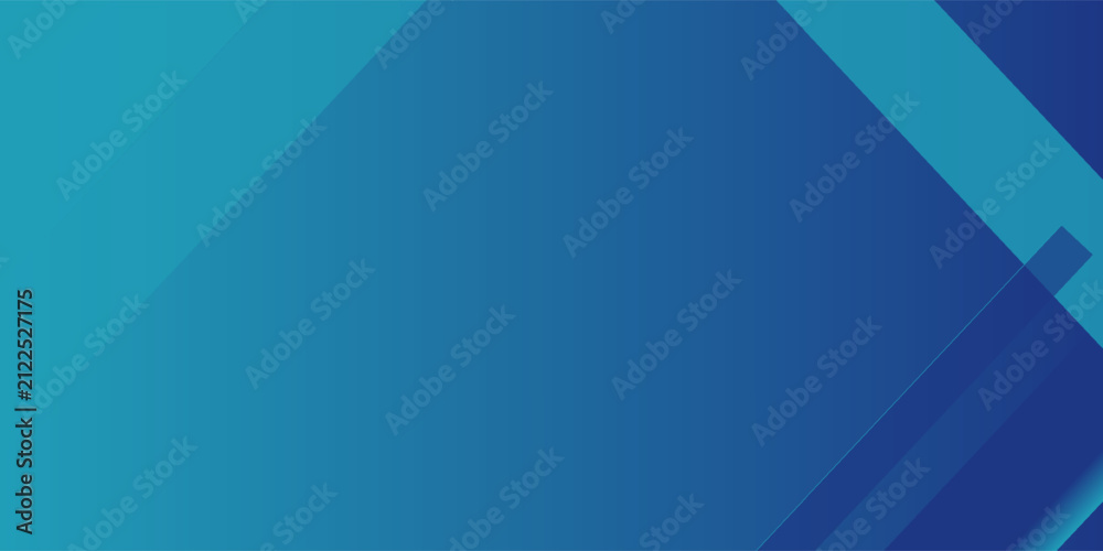 Obraz premium Modern abstract background featuring a creative blend of dark blue, cyan, and teal diagonal geometric shapes. Perfect for business presentations, corporate banners,