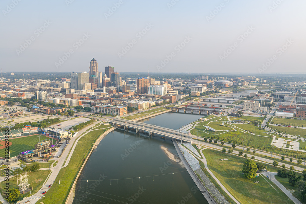 Fototapeta premium Des Moines, Iowa
