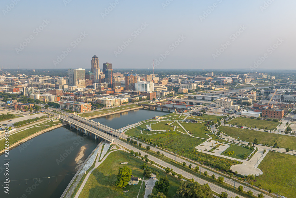 Fototapeta premium Des Moines, Iowa