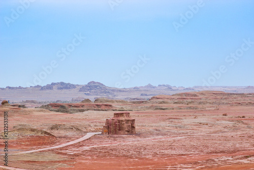 Yardang Landscape of Ghost City, Gobi Desert in Xinjiang, China