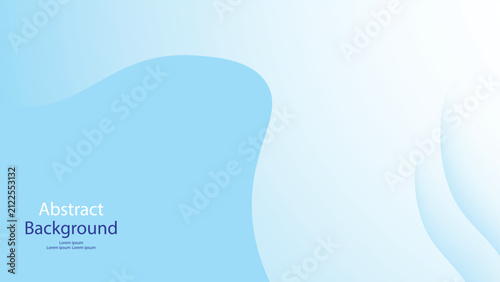 Blue color background abstract art vector