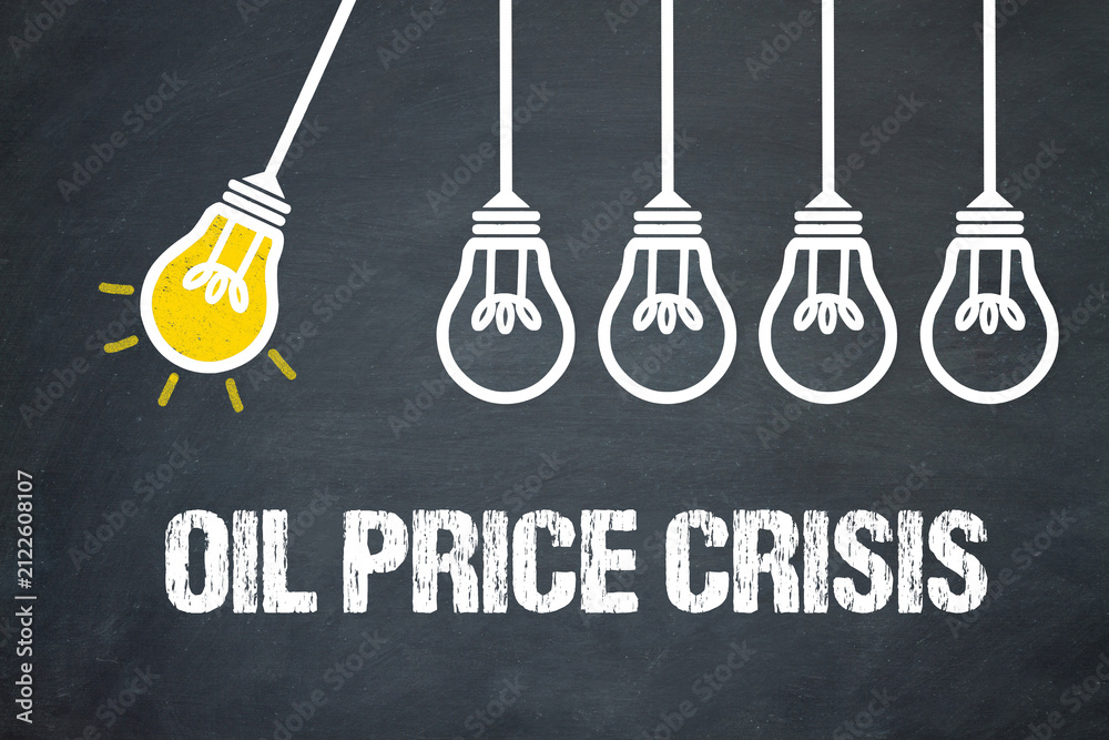 Fototapeta premium Oil Price Crisis 