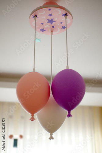 Colorful balloon light bulb - Ceiling Light