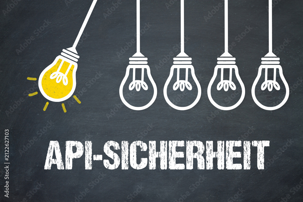 Fototapeta premium API-Sicherheit