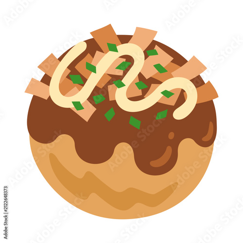 たこ焼きのイラスト