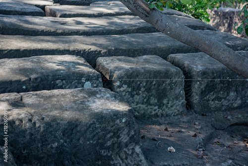 THAILAND NAKHON RATCHASIMA KHORAT GEO PARK SIKHIO STONE QUARRY SITE