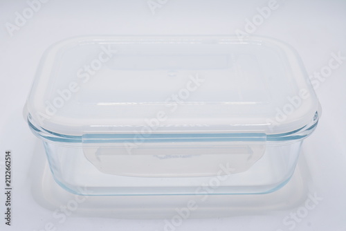 Rectangular glass food keeper