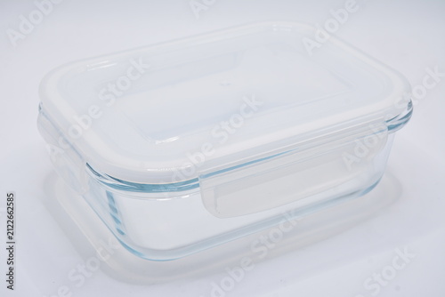 Rectangular glass food keeper