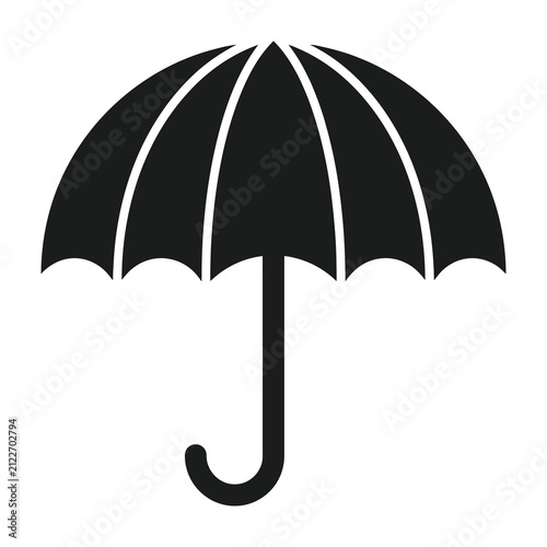 Photography Black umbrella icon symbol rain protection