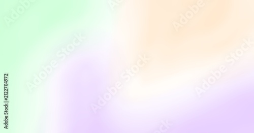 Abstract colorful pastel gradient brush composition on isolated white background with soft modern artistic elegance.