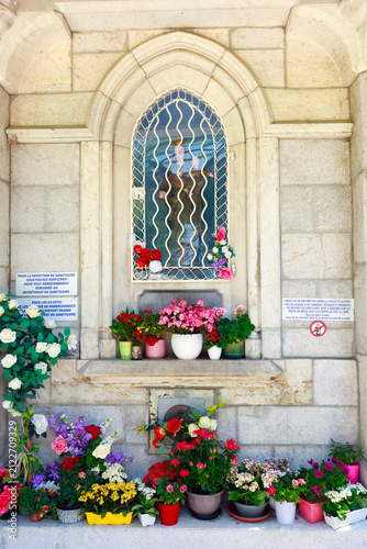 The Shrine of the Blessed Fountain is an important Marian pilgrimage site with a sacred spring that has never run dry since its discovery.