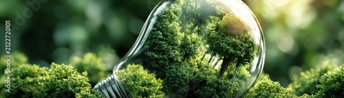 Sunlit Green Grass in Morning Breeze with Fresh Nature Texture, Leafy Flora, Garden Plants and Spring Forest Atmosphere with Water and Summer Serenity