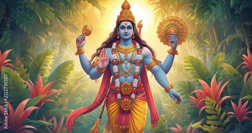 Lord Shiva, or Ishvara, is one of the three supreme deities of the Trimurti in Hinduism. He is the god of destruction of evil, rebirth, and yogic practice. His consort is Goddess Uma Devi, and his son