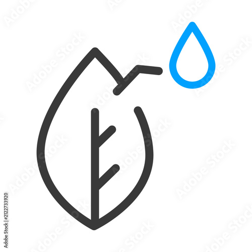 Humidity icon vector symbol design.